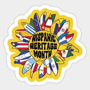 National Hispanic Heritage Month Sticker